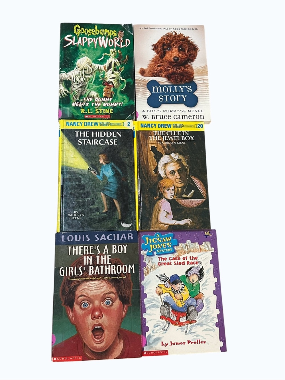 Scholastic Kids Book Lot of 6. Random